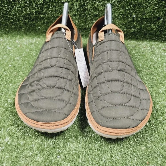 Merrell Hut Moc Olive Green Quilted Slip On Comfort Shoes Womens Size US 10 - Picture 3 of 9